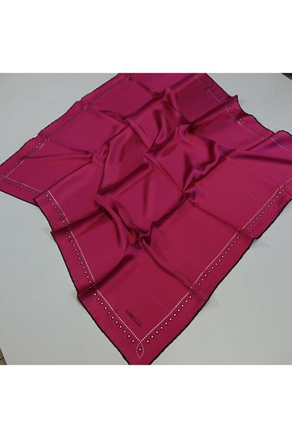 Levidor Lorelle Kenari Desenli Duz Renk Ipek Esarp Dsc00277 Trendyol