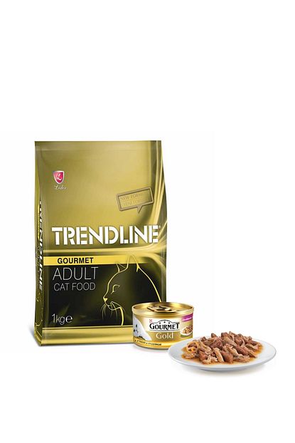Trendline Gourmet Kedi Mamasi 1 Kg Gourmet 85gr Trendyol