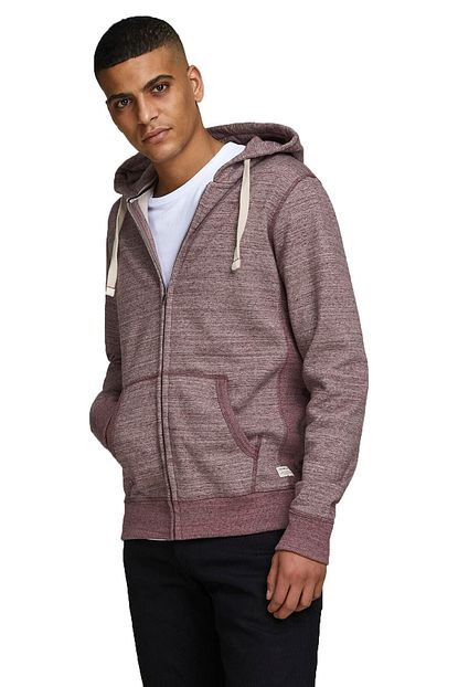 Jack Jones Kapsonlu Fermuarli Erkek Sweat Trendyol