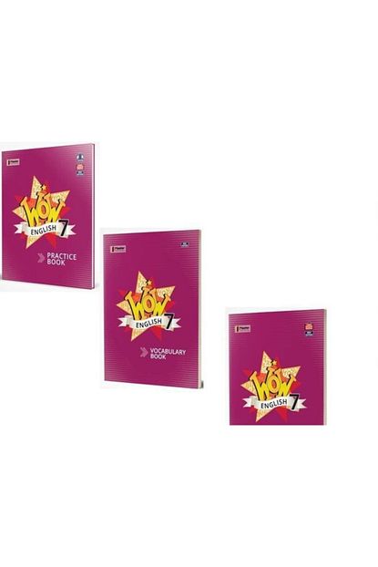 Juice Master Publications Master Yayinlari 7 Sinif Wow English Practice Book Test Book Ve Vocabulary Book Trendyol