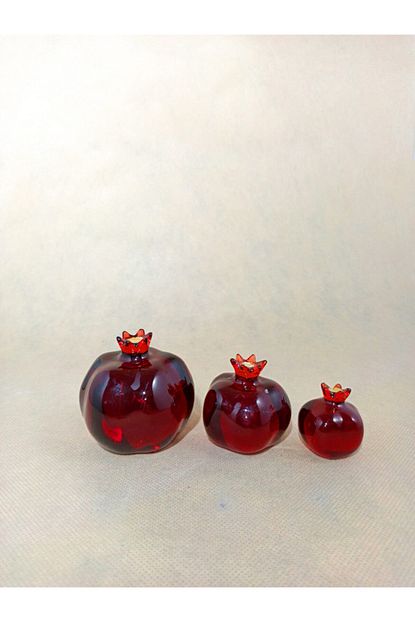 Baris Hediyelik Esya Uclu Nar Biblo 7 Cm 5 Cm 4 Cm Trn058 Dekoratif Trendyol