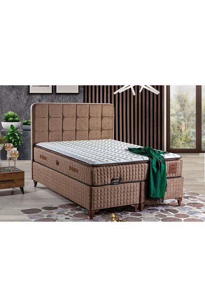 Sleep Art Gloria Set Modern Baza Baslik Acik Sabit Pedli Yatak Trendyol