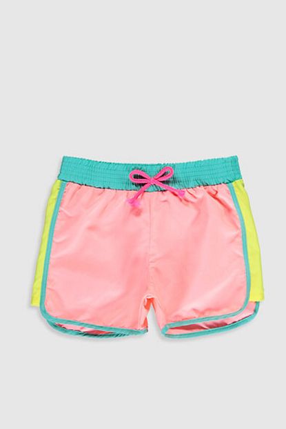 Lc Waikiki Kiz Cocuk Acik Mercan J14 Deniz Sortu Trendyol