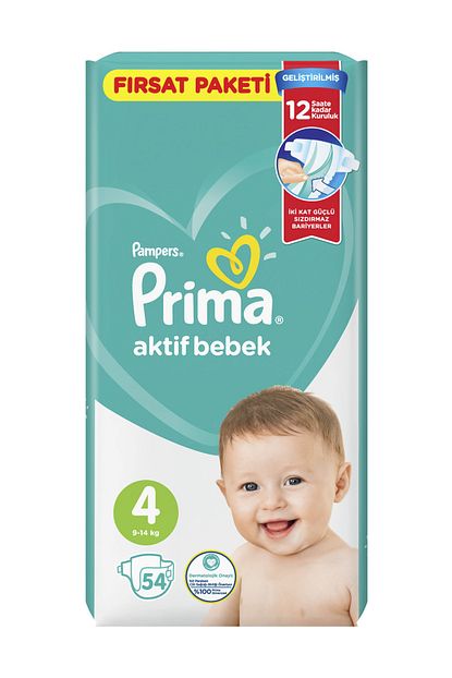 Prima Aktif Bebek Firsat Paketi Maxi 4 No 54 Lu Trendyol