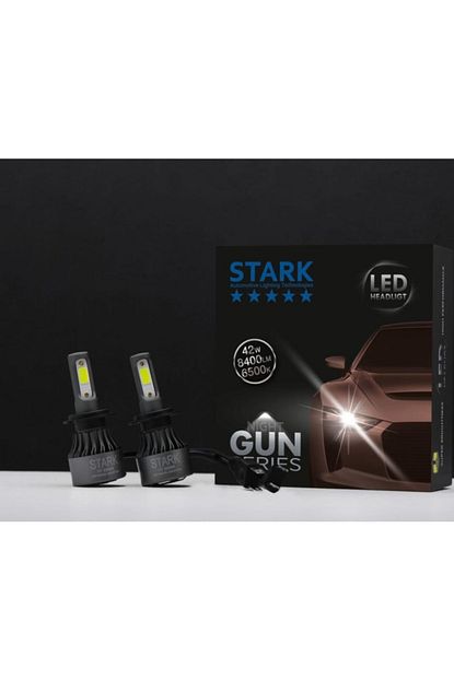 stark 8400lm led xenon simsek h7 h9 h11 led far trendyol