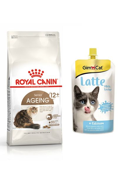 Royal Canin Yetiskin Ageing 12 Yasli Kedi Mamasi 2 Kg Gimcat Latte Kedi Sutu 150 Gr Trendyol