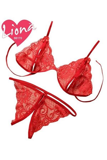 Liona Dantelli Buyuk Beden Sutyen Takimi Trendyol