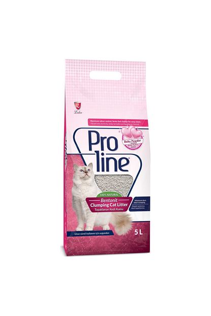 Pro Line Proline Bebek Pudra Kokulu Bentonit Kedi Kumu 5 Lt Trendyol