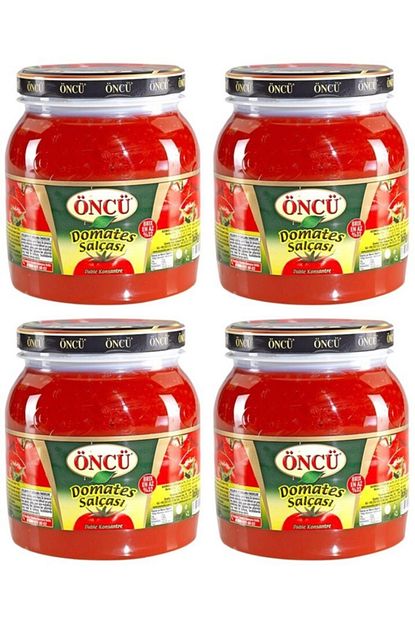 Oncu Domates Salcasi Pet 1650 Gr 4 Adet Trendyol