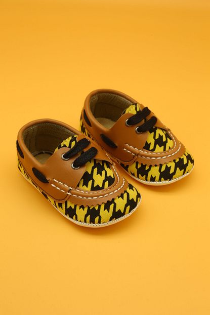 Oyo Kids Loafer Erkek Bebek Ayakkabisi Patik Sari B118 Trendyol