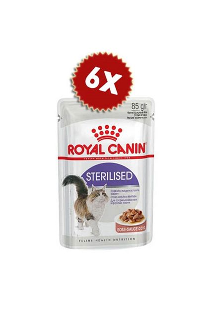 Royal Canin Royalcanin Gravy Kisirlastirilmis Kedi Konserve 85grx6 Adet Trendyol