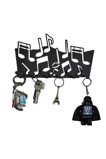 dekoratif metal anahtar