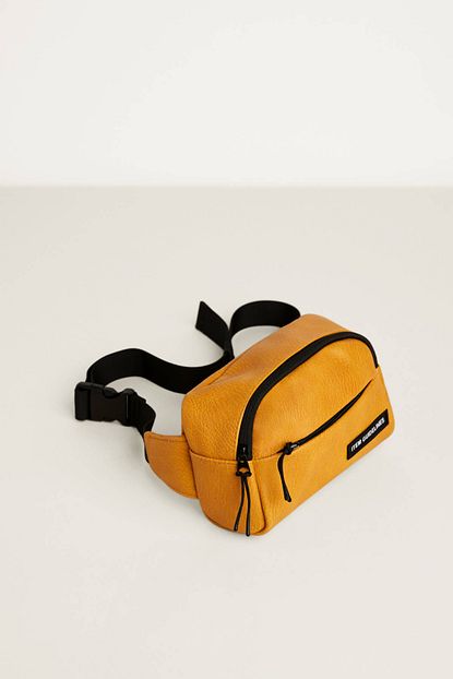 Bershka Erkek Hardal Fermuarli Bel Cantasi 09904986 Trendyol