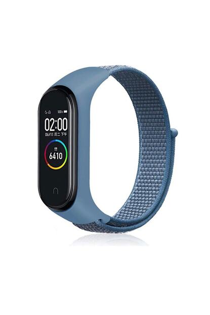 Omelo Xiaomi Mi Band 4 Kumas Orgu Spor Kayis Hasir Renkli Kordon Hediyeli Trendyol