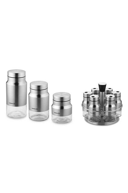 Korkmaz Inox Baharat Seti Stora Round Trendyol