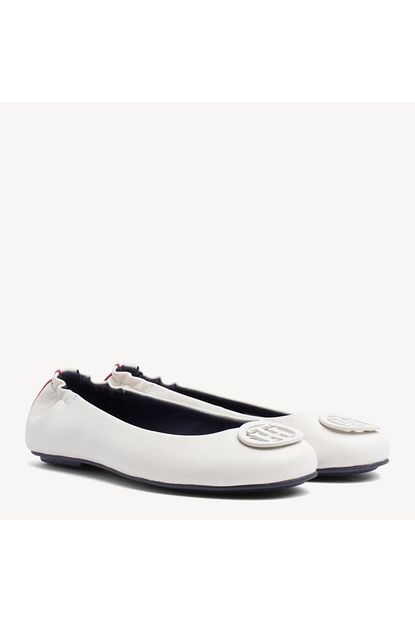 Tommy Hilfiger Kadin Flexible Leather Babet Trendyol