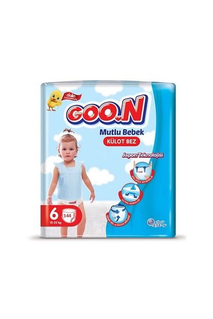 Goo N Goon Mutlu Bebek 6 Numara Kulot Bez Trendyol
