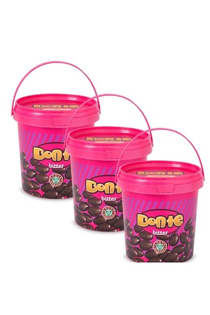 Kahve Dunyasi Bonte Bitter Cikolatali 400 Gr Kova 3 Lu Paket 3 Paket Bonte Bitter Cikolatali 400gr Trendyol