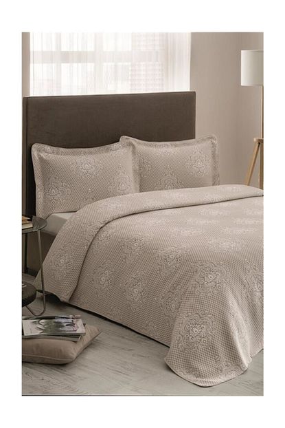 Pierre Cardin Alita Yatak Ortusu Cift Kisilik Indigo Trendyol