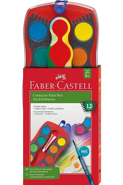 Faber Castell Degistirilebilir Tablet 12 Renk Suluboya Trendyol