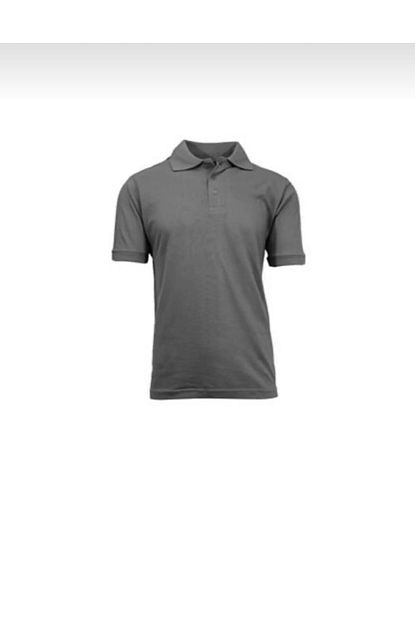 Almin Butik Erkek Antrasit Pamuklu Polo Yaka T Shirt Trendyol
