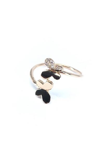 Usta Jewellery Kelebek Rose Altin Yuzuk Trendyol