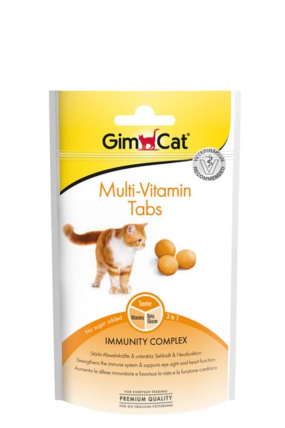 gimcat multivitamin kedi odul tableti