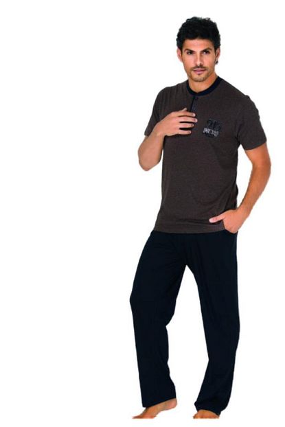 Gunes Erkek Kisa Kollu Pijama Takimi 5498 Trendyol