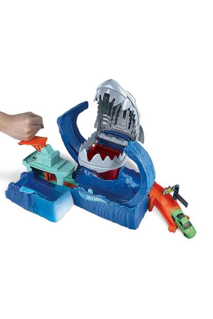 Hot Wheels Renk Degistiren Robotik Kopek Baligi Oyun Seti Gjl12 Trendyol