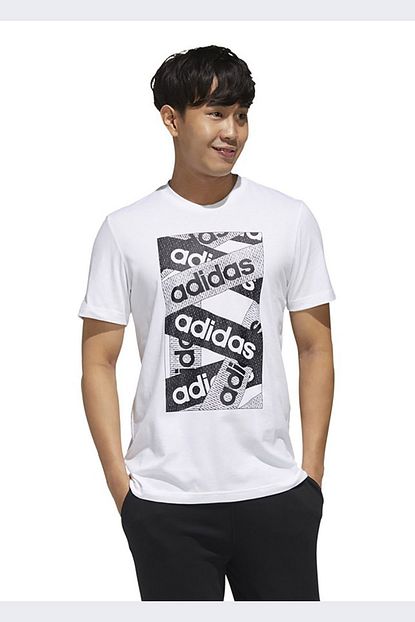 Adidas Erkek T Shirt M Logo Laces T Fm6064 Trendyol