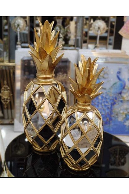 decoart dekoratif 2 li ananas biblo set