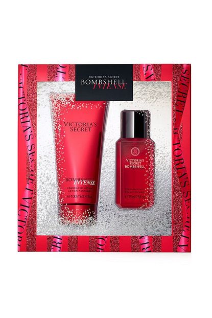 Victoria S Secret Bombshell Intense 75 Ml Vucut Spreyi 100 Ml Vucut Losyonu Hediye Seti Trendyol