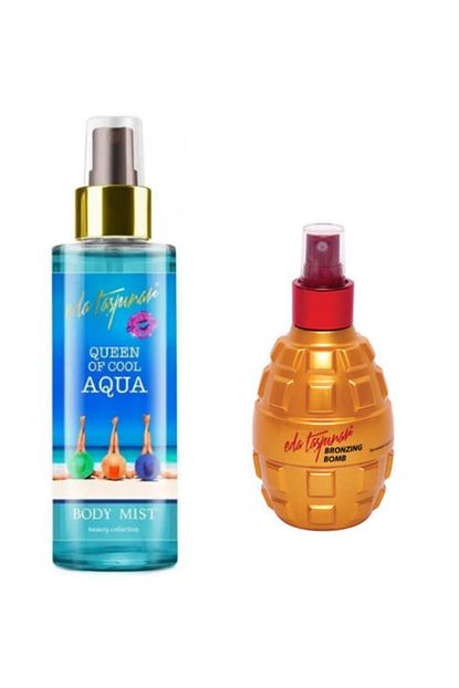 Eda Taspinar Queen Of Cool Aqua Body Mist 200 Ml Vucut Spreyi Bronzing Bomb 200 Ml Trendyol