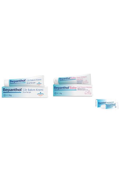 Bepanthol Anne Bebek Paketi Cilt Bakim Kremi 30 Gr Bebek Pisik Onleyici Merhemi 30 Gr Trendyol