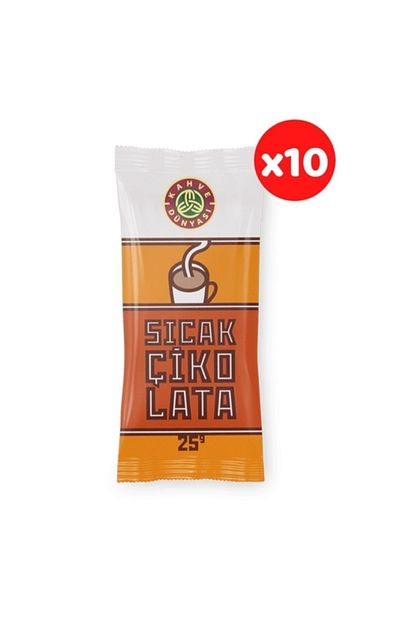 Kahve Dunyasi Sicak Cikolata 10 Lu Paket 10 Paket 25 Gr Sicak Cikolata Trendyol