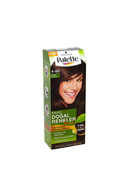 Palette Sac Boyasi Natural 4 60 Altin Kakao Trendyol