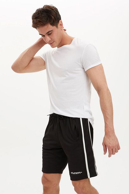 Defacto Erkek Siyah Regular Fit Spor Sort R9114az 20sm Bk27 Trendyol