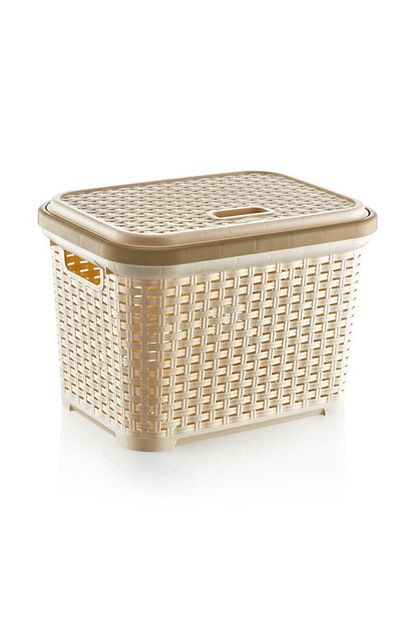 Irak Plastik Plastart Rattan Sepet No 2 Sari Sp 305 Trendyol