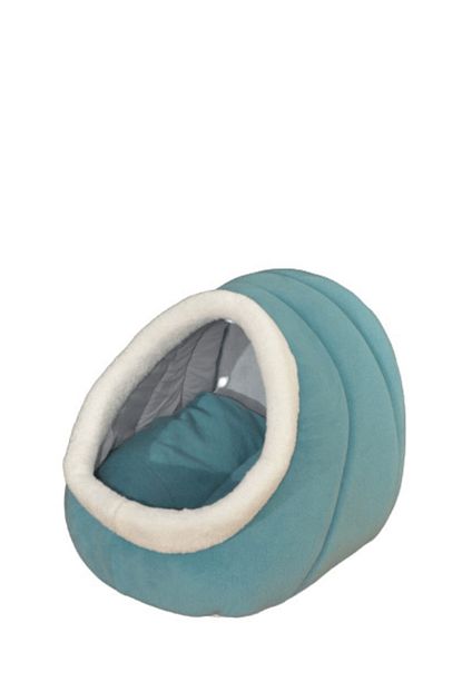 Demsa Alaska Pelus Kedi Evi Polar Kumas Yikanabilir Bebek Mavi Trendyol