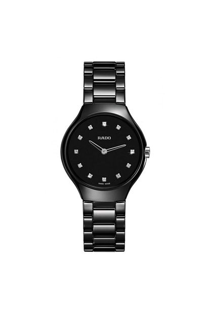 Rado True Thinline Diamonds R27742732 Seramik Bayan Saati Trendyol