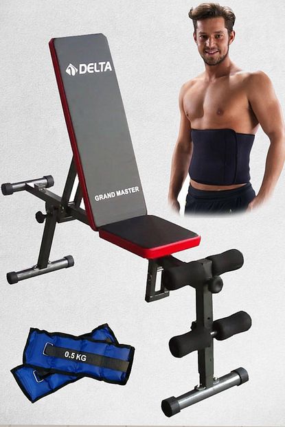 Delta Agirlik Sehpasi Seti Ayarlanabilir Mekik Sehpasi Bench