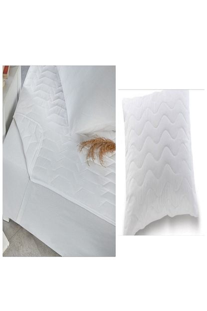 Roi 90x200 Yatak Koruyucu Alez Alana 50x70 Kapitoneli Yastik Alezi Hediye Trendyol