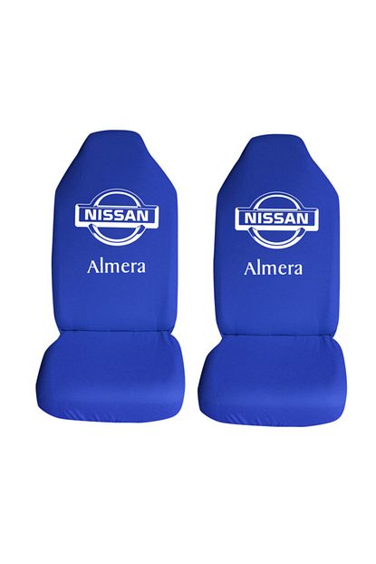 Modatools Nissan Almera Ozel Araba Oto Koltuk Kilifi On Koltuklar Mavi Penye Araca Ozel Baskili Trendyol