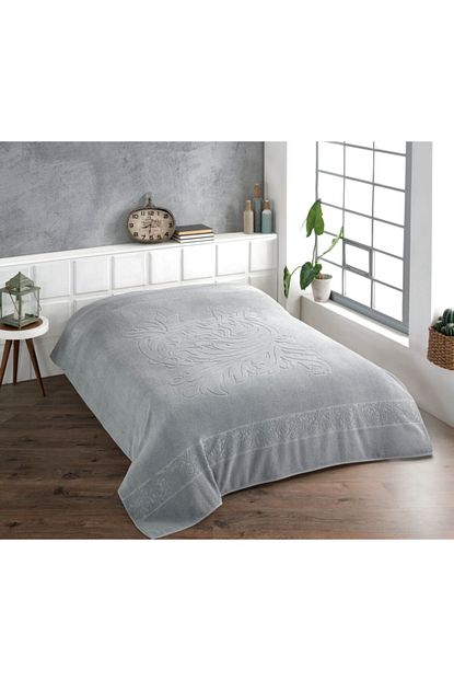 Dnz Gulcan Tekstil Havlu Pike Yatak Ortusu Yaprak Cift Kisilik 190 220 Trendyol