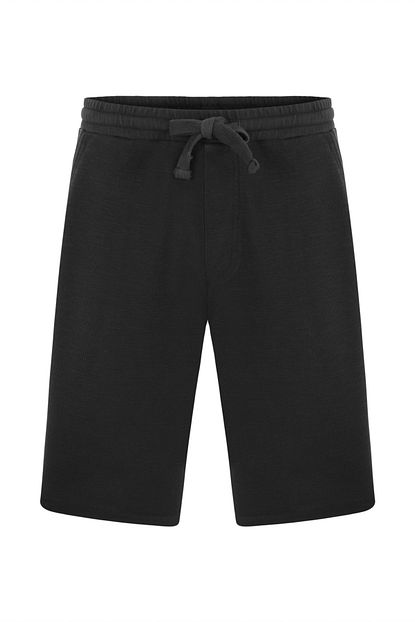 Mudo Erkek Gri Jogging Fit Bermuda Sort 1216165 Trendyol