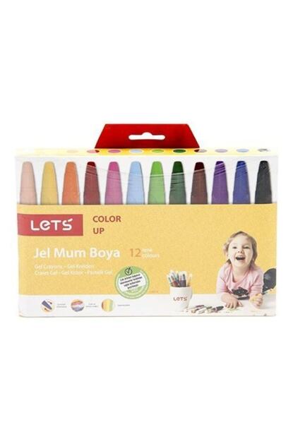 Lets 12 Renk Jel Mum Boya 6612 Trendyol