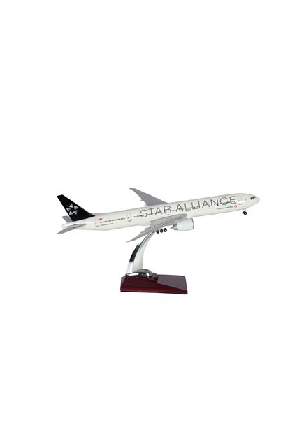 Maketdepo Thy Staralliance B777 1 200 Olcek 37 Cm Maket Ucak Trendyol