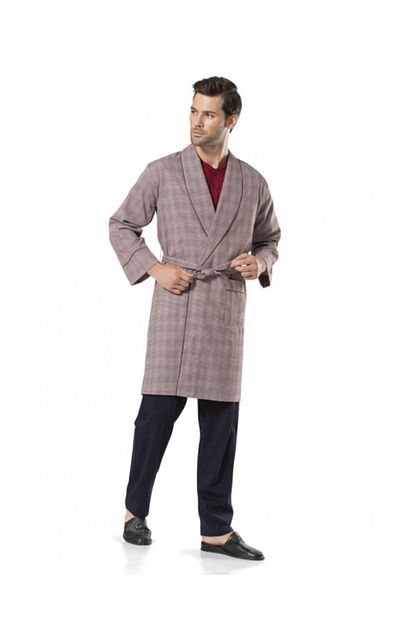 Pierre Cardin Erkek Bordo Ceyizlik Saten Robdosambr Pijama Takimi 5540 Trendyol