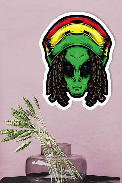 Pikself Alien Reggae Ozel Kesim Ahsap Duvar Dekoru Trendyol