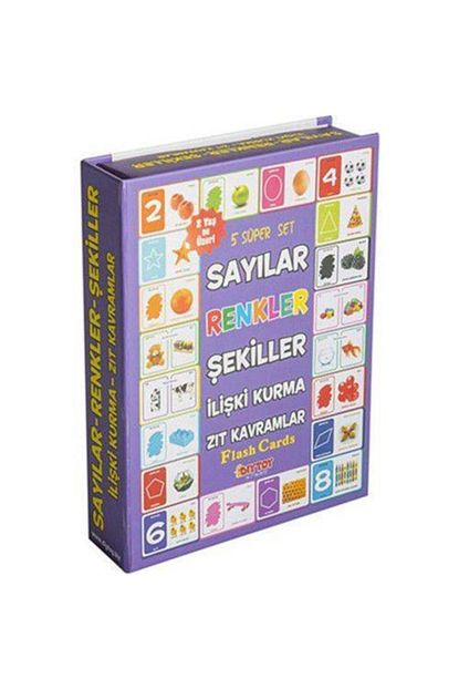 Diytoy Bebek Zeka Kartlari Egitim Seti Flash Egitici Kart Seti Trendyol